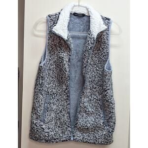 Merokeety Fuzzy Fleece Vest Size S